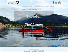 Tablet Screenshot of adventurousewe.co.uk